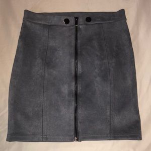 Velvet skirt
